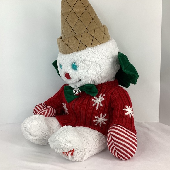 Dillards Mr Bingle Plush 25” Large New Orleans Maison Blanche 2007 Snowman - Picture 3 of 10